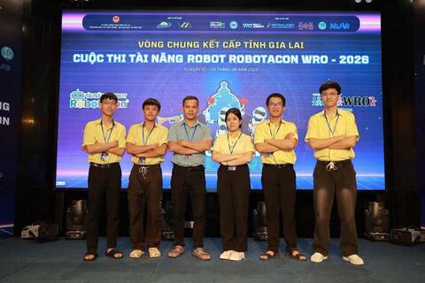 TRƯỜNG THPT SỐ 2 QUANG TRUNG THAM GIA VÒNG CHUNG KẾT CẤP TỈNH – ROBOTACON WRO 2026
