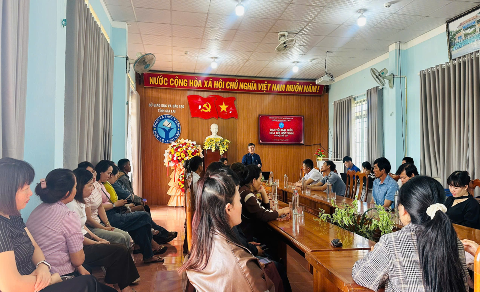 TRƯỜNG THCS VÀ THPT Y ĐÔN - TỔ CHỨC THÀNH CÔNG ĐẠI HỘI ĐẠI BIỂU CHA MẸ HỌC SINH NĂM HỌC 2026 – 2027