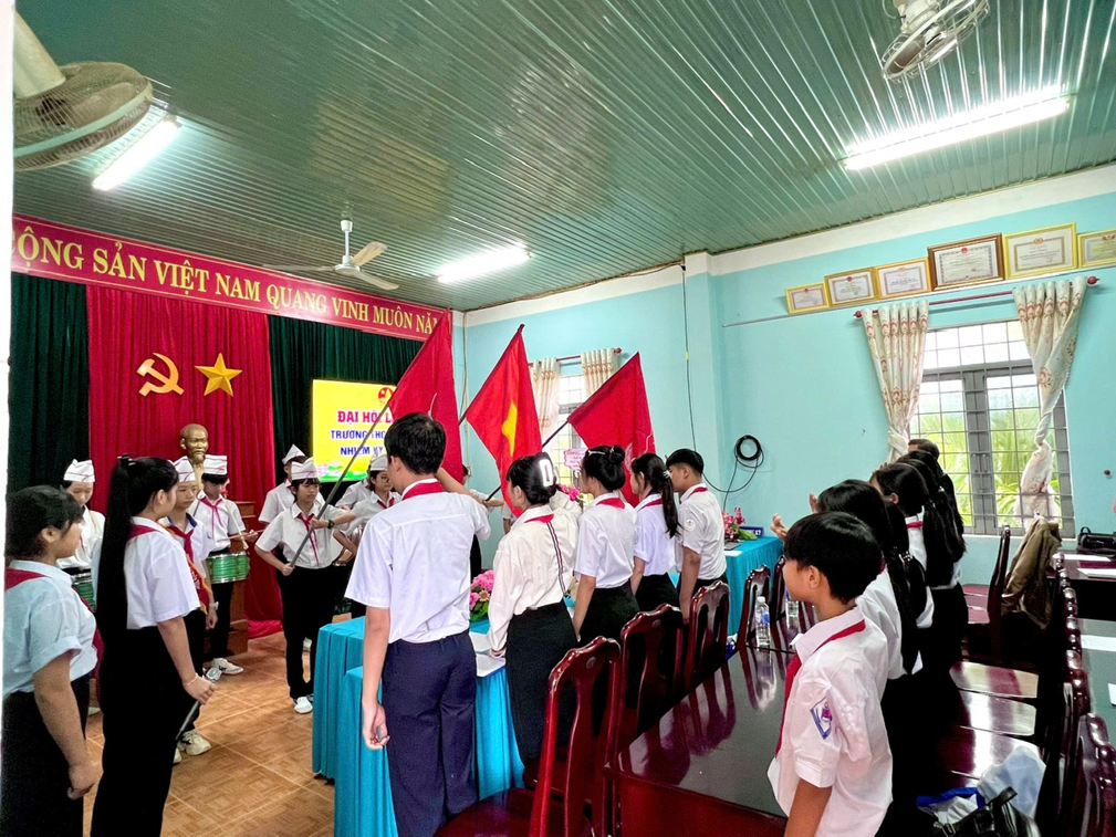 LIÊN ĐỘI TRƯỜNG THCS LÊ QUÝ ĐÔN TỔ CHỨC ĐẠI HỘI LIÊN ĐỘI - NHIỆM KỲ 2026 - 2027